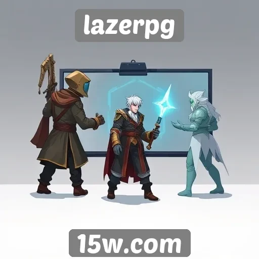 Explorando as funcionalidades interativas do site LazerPG