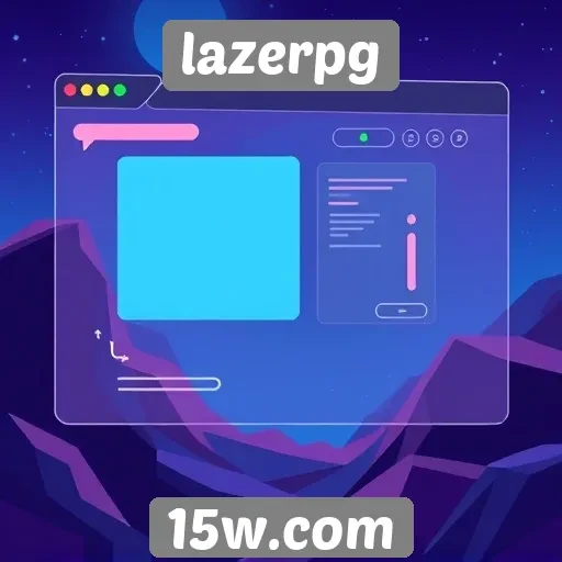 interface do lazerpg é elogiada por sua usabilidade