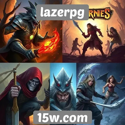 Comparação de jogos populares disponíveis no LazerPG